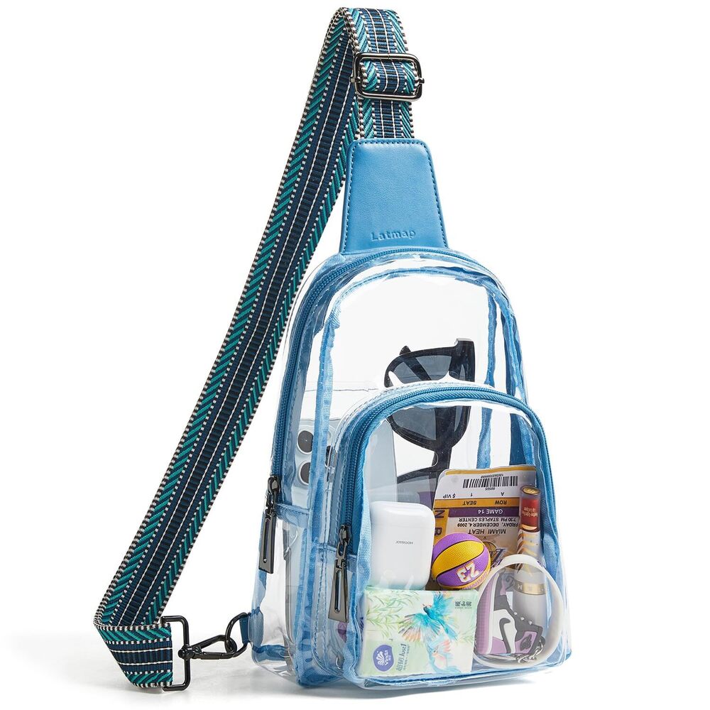 9710 Clear Bag for Stadium Events Clear Purse Stadium Crossbody Bag